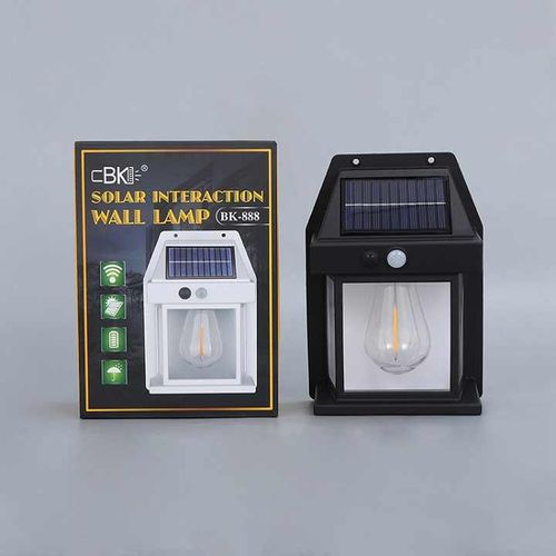 Fast delivery light emitting diode solar charging outdoor waterproof solar wall light 1w light emitting diode light