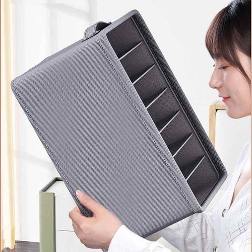 Foldable Jeans Drawer Organizer 7 Compartment Jeans Organizer Washable Pants Closet Jeans Organizer