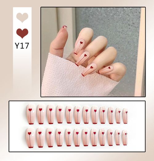 Explosive false nail stickers wear nail finished nail pieces nail art patches removable nail patches (can be customized)