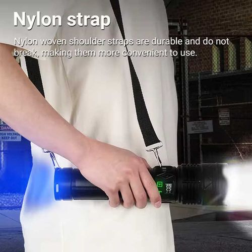 Powerful flashlight laser super bright large flashlight light emitting diode remote