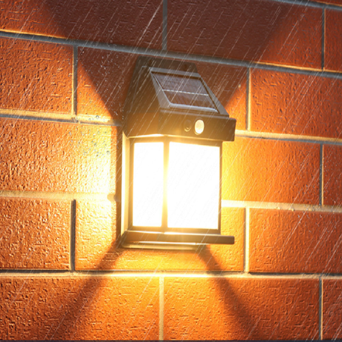 Fast delivery light emitting diode solar charging outdoor waterproof solar wall light 1w light emitting diode light