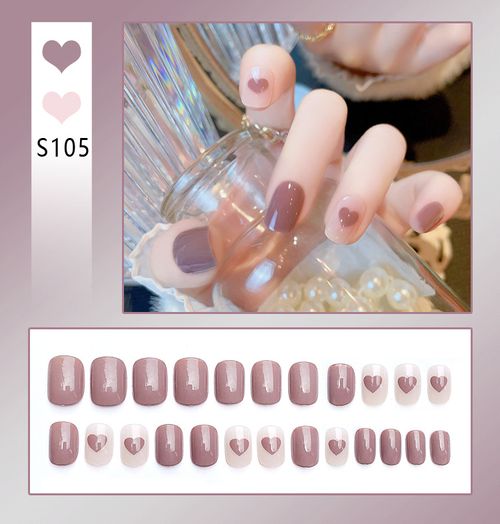 Explosive false nail stickers wear nail finished nail pieces nail art patches removable nail patches (can be customized)