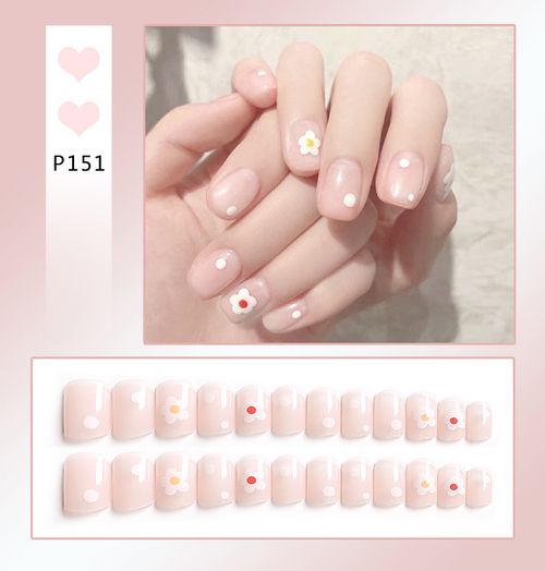 Explosive false nail stickers wear nail finished nail pieces nail art patches removable nail patches (can be customized)