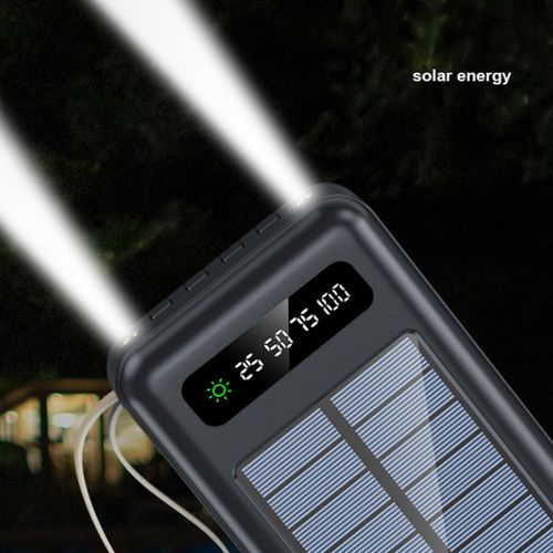 Plug Cable 10000 mAh Power Bank Solar Cell Phone Ultra Solar Panel