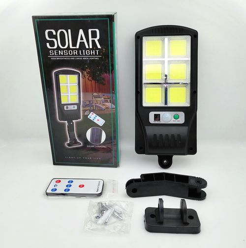 Gobo Solar Street Light Outdoor Waterproof Motion Sensor Wall Light Emitting Diode Light, Garden Terrace Solar Lights