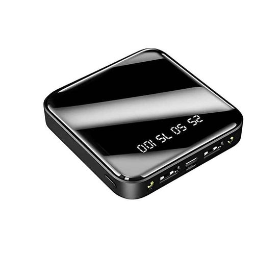 Best Selling Mini Mirror Power Pack 20000 mA Flashlight Light Emitting Diode Slim Power Pack