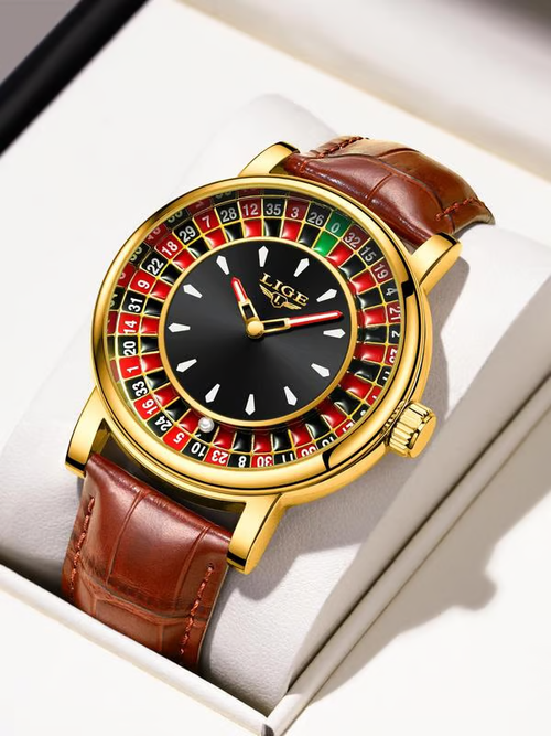 Casino Roulette Watch for Men