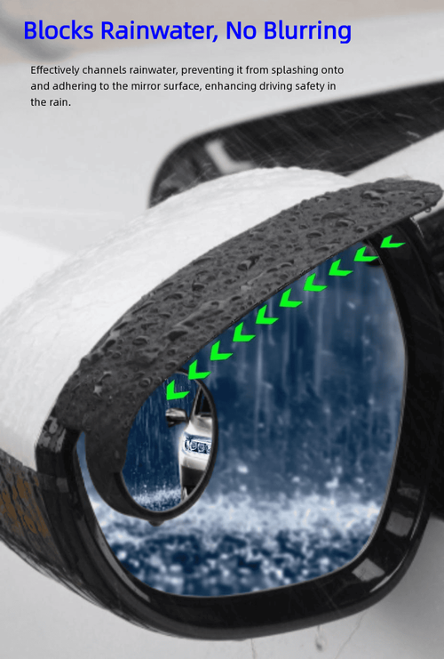 Rearview Mirror Rain Visor