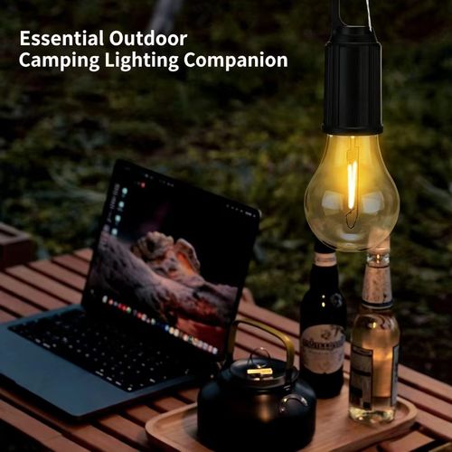 Solar‑powered light bulb