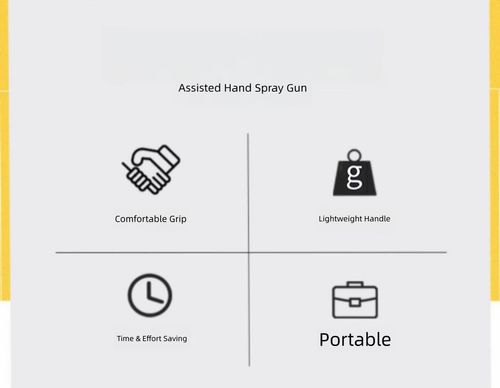 Paint Spray Assist Grip