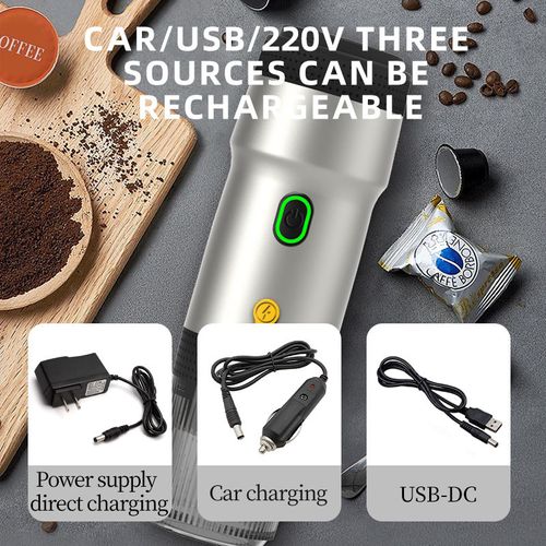 China Best Portable3 in 1 Automatic Coffee Machine Electric Italian Espresso Heating and Cold Vending Coffee Maker for Travel