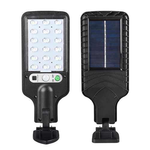 Wall-Mounted Human Induction Motion Sensor Solar Lights Outdoor Street With Remote Control