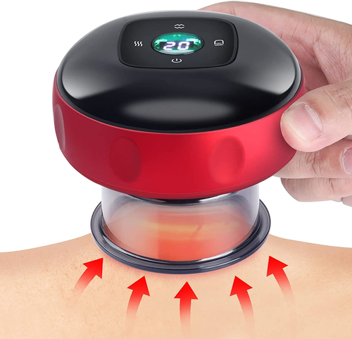 Hot Sell USB Charging Vacuum Suction Cupping Therapy Set Smart Cupping Massager