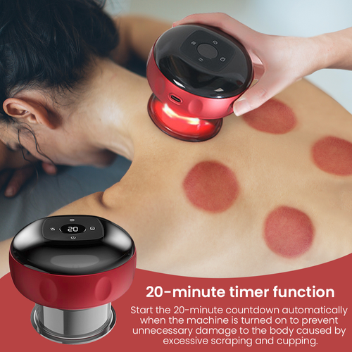 Hot Sell USB Charging Vacuum Suction Cupping Therapy Set Smart Cupping Massager