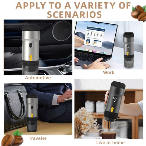 China Best Portable3 in 1 Automatic Coffee Machine Electric Italian Espresso Heating and Cold Vending Coffee Maker for Travel