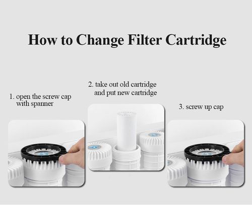 Household Water Purifier with Hot Water Function RO Reverse Osmosis Five-stage Filtration Drinking Water Machine