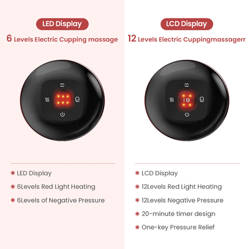 Hot Sell USB Charging Vacuum Suction Cupping Therapy Set Smart Cupping Massager