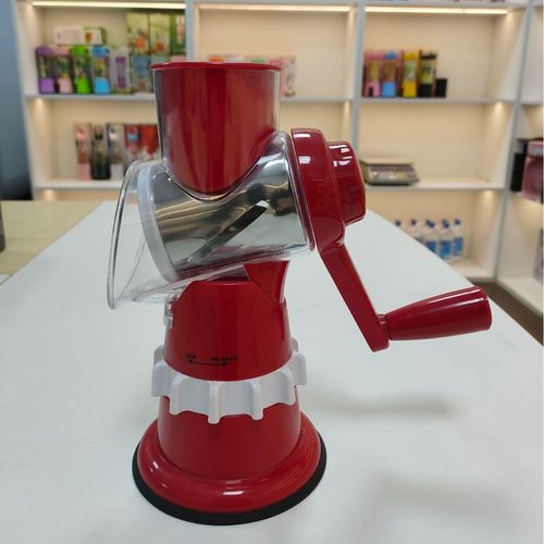 2024 Hot Seeling Arrivals Multifunctional Vegetable Cutter, Hand Rotating Grater Three-in-one Drum Vegetable Cutter