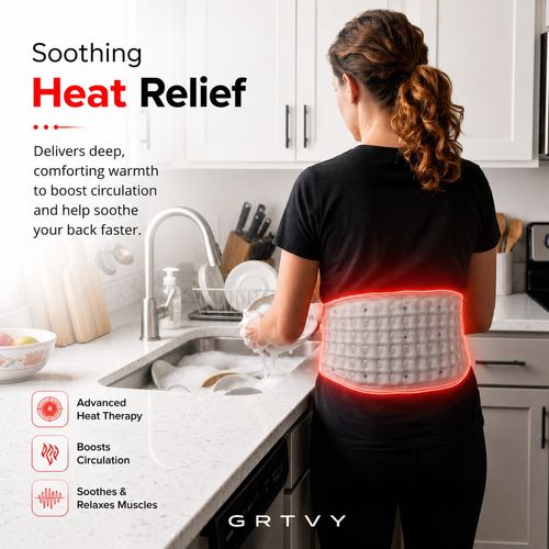 Inflatable Heating Waist Pad