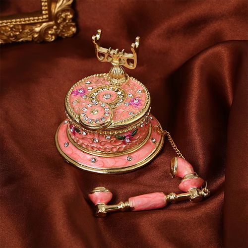 Vintage Telephone Jewelry Box