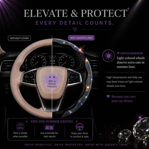 Bling Steering Wheel Cover