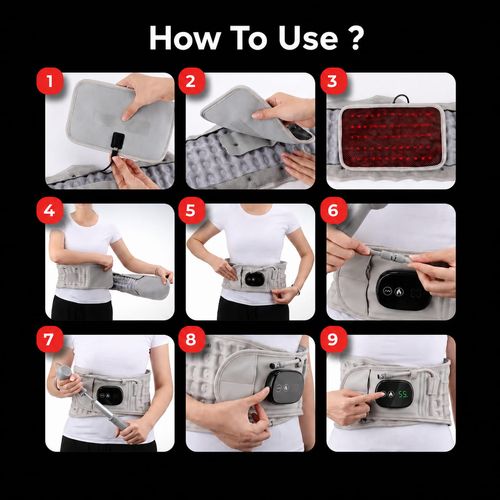 Inflatable Heating Waist Pad
