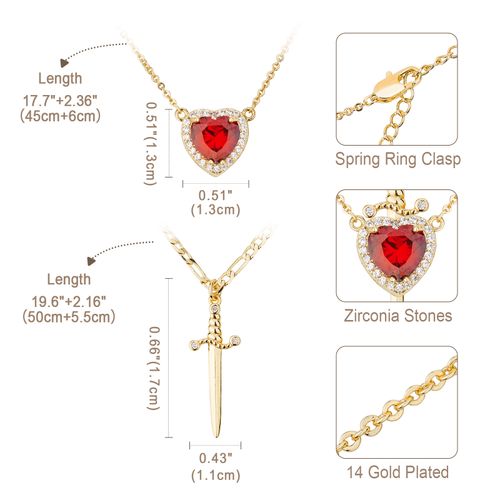 Couple Necklace Set