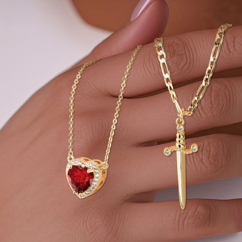 Couple Necklace Set