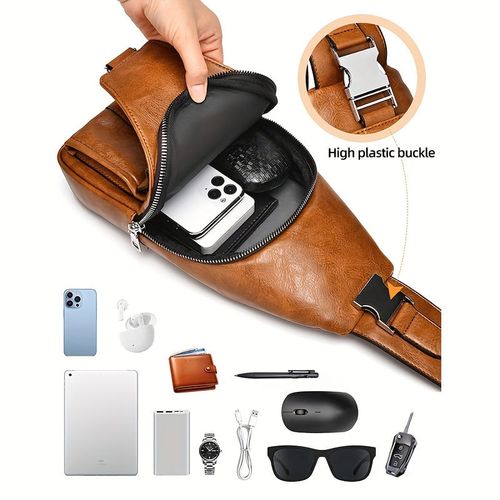Casual Minimalist Chest Bag