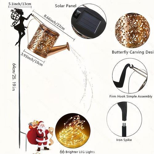 Solar Fairy Waterfall Light