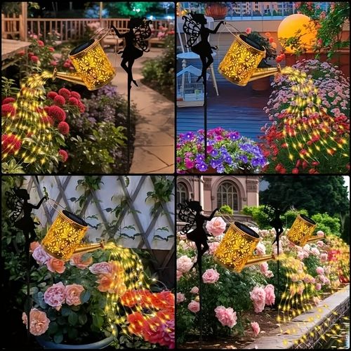 Solar Fairy Waterfall Light