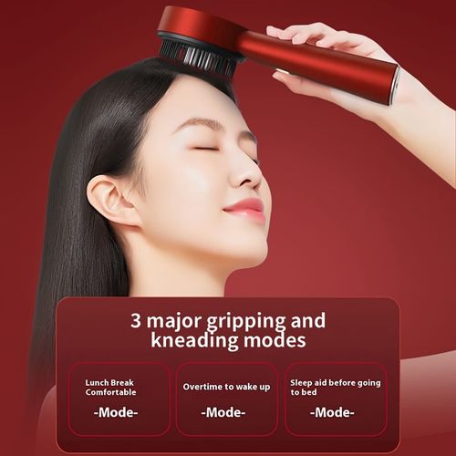 Multi-function hair massage brush