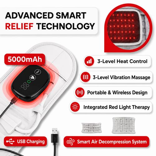 Inflatable Heating Waist Pad