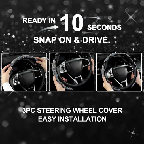 Bling Steering Wheel Cover