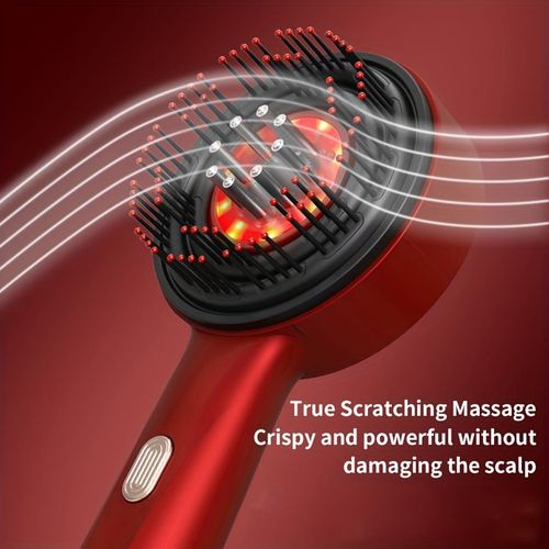Multi-function hair massage brush