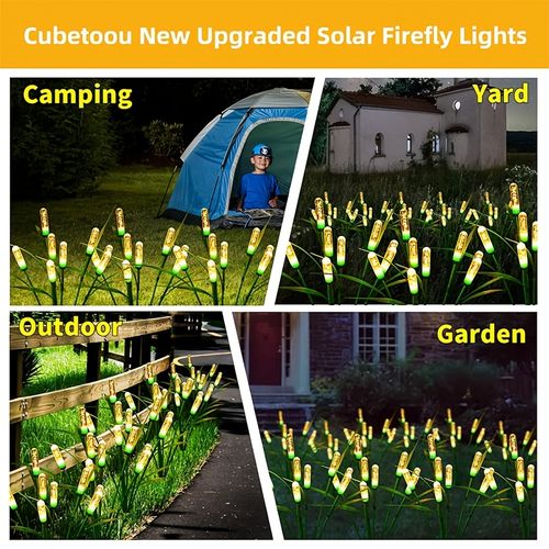 LED Solar Reed Garden Lights