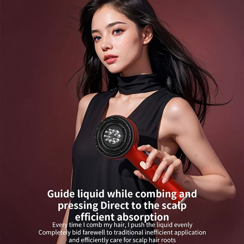Multi-function hair massage brush