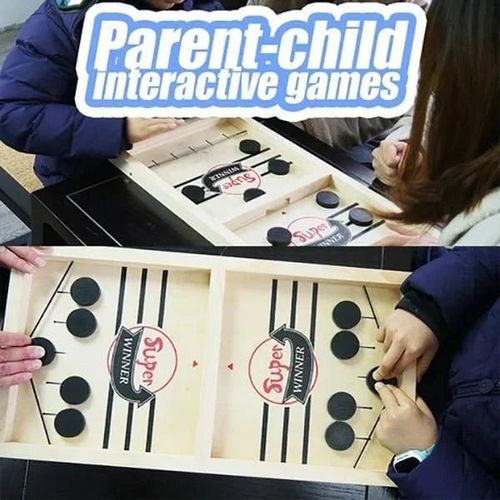 🔥Hot Sale 🔥Best Interactive Game Ever - Fast Sling Puck Game