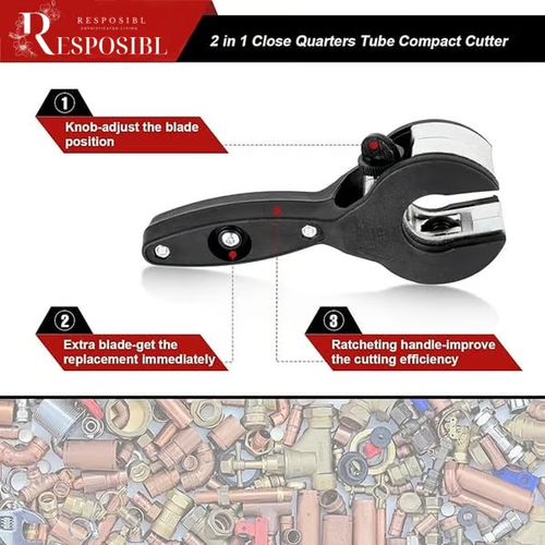 🔥Ratcheting Tubing Cutter🏆2025 Limited Time Flash Sale 50% OFF🔧