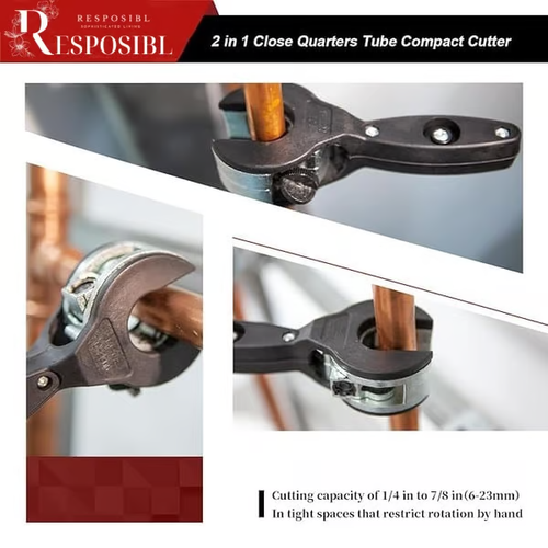 🔥Ratcheting Tubing Cutter🏆2025 Limited Time Flash Sale 50% OFF🔧