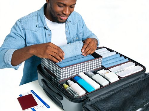 🏆🔥 -Foldable Jeans Organizer for Closet👨‍🔧