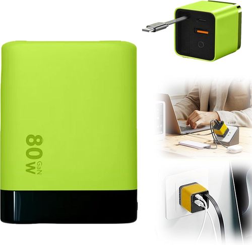 ✨3 in 1📲  Charger Retractable 80W MAX Fast👉