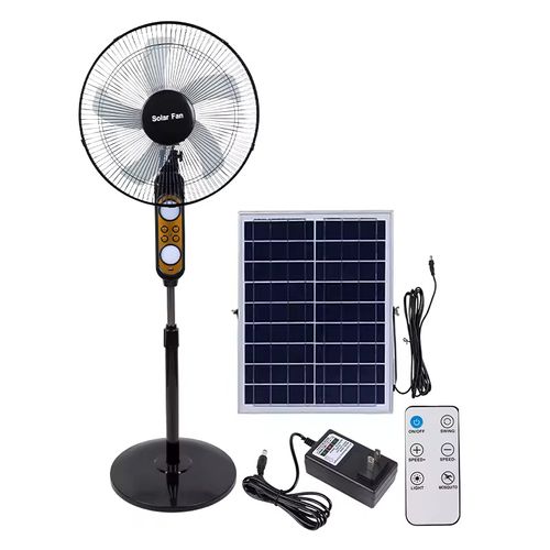 🔥🔥QUALITY SOLAR RECHARGEABLE STANDING FAN