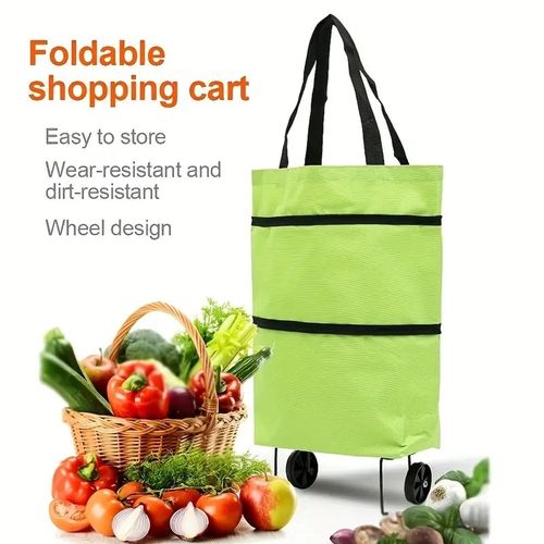 🔥Shopping Bag Folding Green Bag