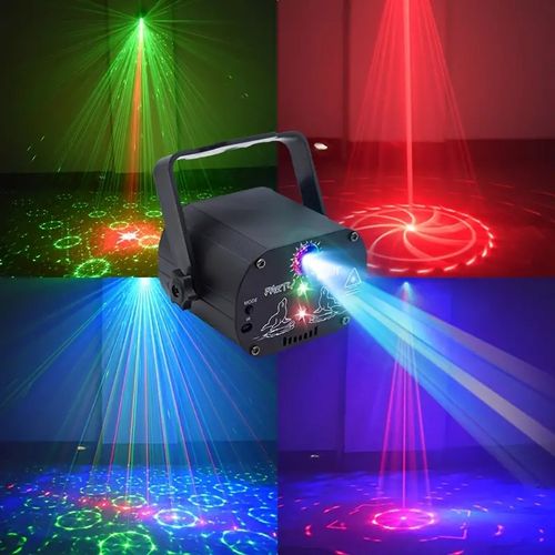 Party Lights DJ Disco Lights, Disco Ball RGB Sound-controlled LED Strobe Lights, Flashlights, Projectors, And Remote Control For Home Gatherings, Parties, Birthday Gifts, Karaoke, KTV Bars, Dances, Christmas, Halloween, Holidays Eid Al-Adha Mubarak