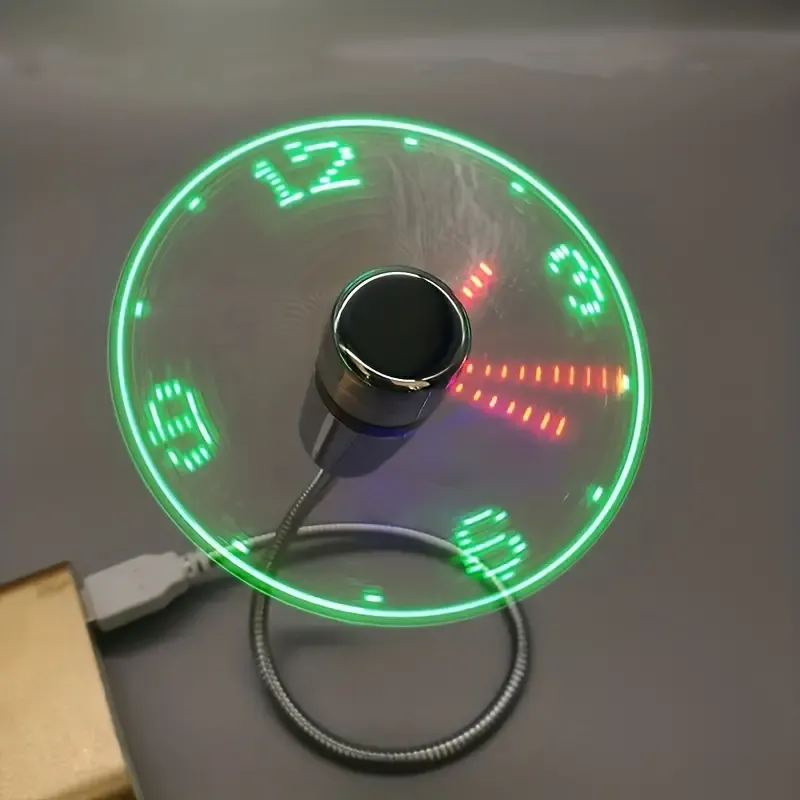 Stay Cool and On Time with Our USB Fan Clock