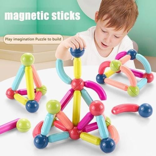 🔥 Christmas Special: 48% OFF on the Magnetic Building Toy Set for Kids ✨