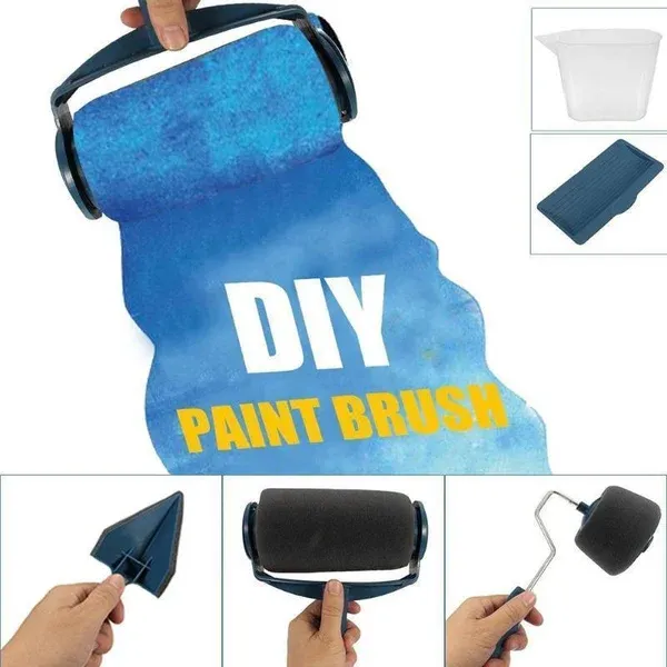 🔥Hot Sale 49% Discount - Paint Roller Brush Painting Handle Tools