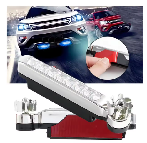 💯🔥💥Car LED Lights, Auxiliary Lighting Rotating Fan LED Lights, Car Universal Wind Energy Decorative LED Lights🎉🚀