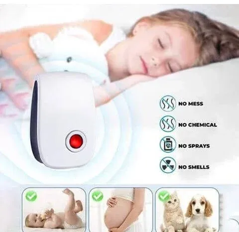 🎄🔥🔥 Upgraded version of ultrasonic pest control device（Buy one get one free）